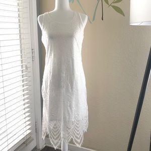 NWT Lace White Dress